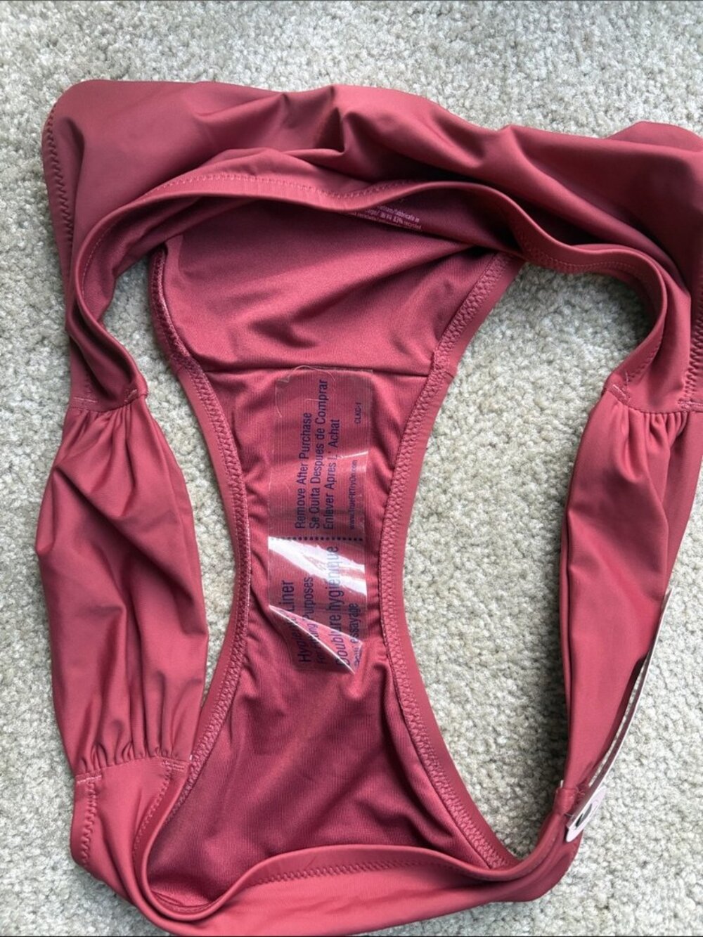 🪷NWT Victoria's Secret Bikini Bottom, Apple Cinnamon, XL - Picture 2 of 6